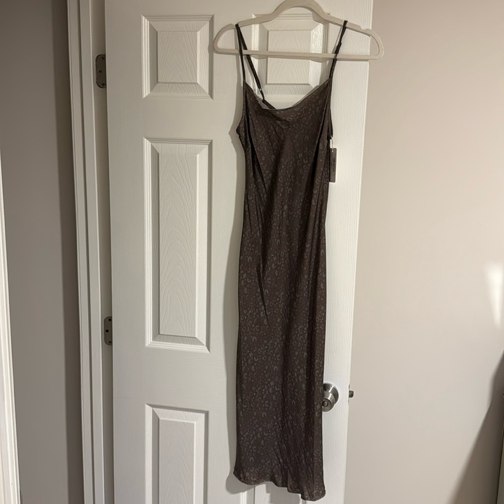 Leopard Slip Dress
